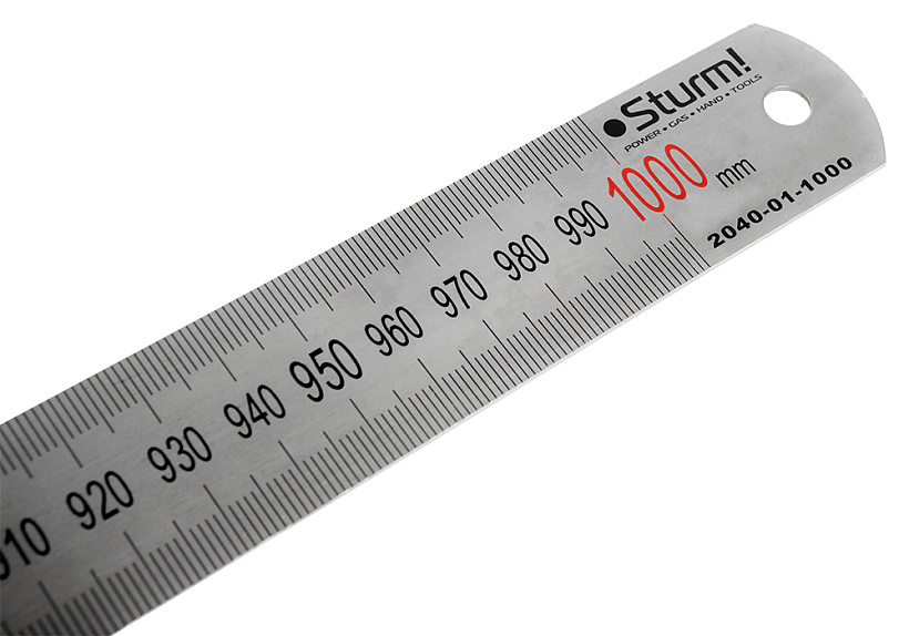 Линейка Sturm! 2040-01-1000 купить по цене 660 ₽ в интернет магазине ТЕХСАД