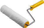 STAYER 240 мм, d=48 мм, ворс 4 мм, ручка d=8 мм, валик малярный 0332-25_z02 купить по цене 269 ₽ в интернет магазине ТЕХСАД