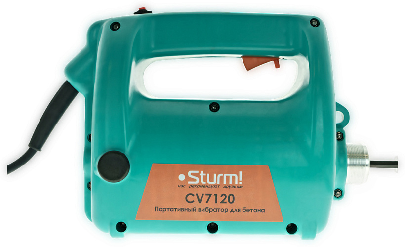 Вибратор глубинный для бетона Sturm! CV7120 купить по цене 27&nbsp;750 ₽ в интернет магазине ТЕХСАД