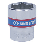 Головка торцевая стандартная шестигранная 3/8'', 18 мм KING TONY 333518M купить по цене 180 ₽ в интернет магазине ТЕХСАД