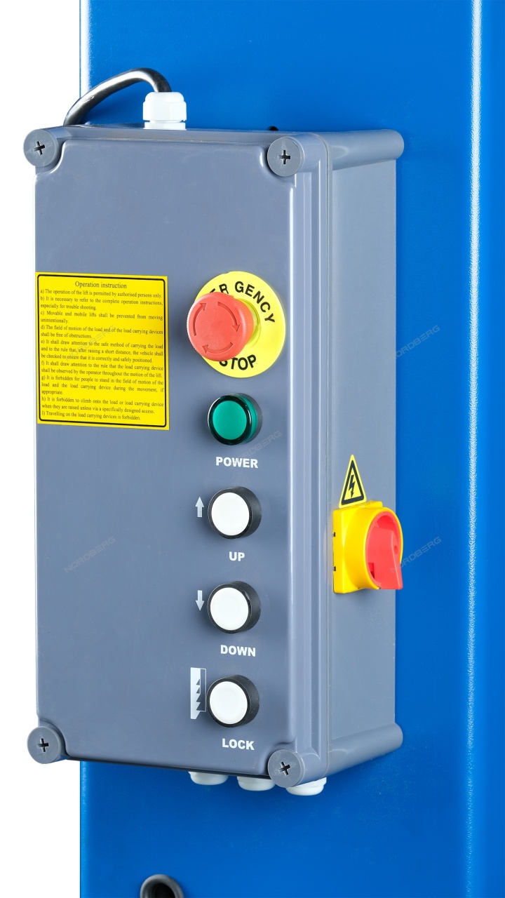 Подъемник электрогидравлический, 4 т, 380 В NORDBERG N4120HE-4B(380) купить по цене 234 640 ₽ в интернет магазине ТЕХСАД