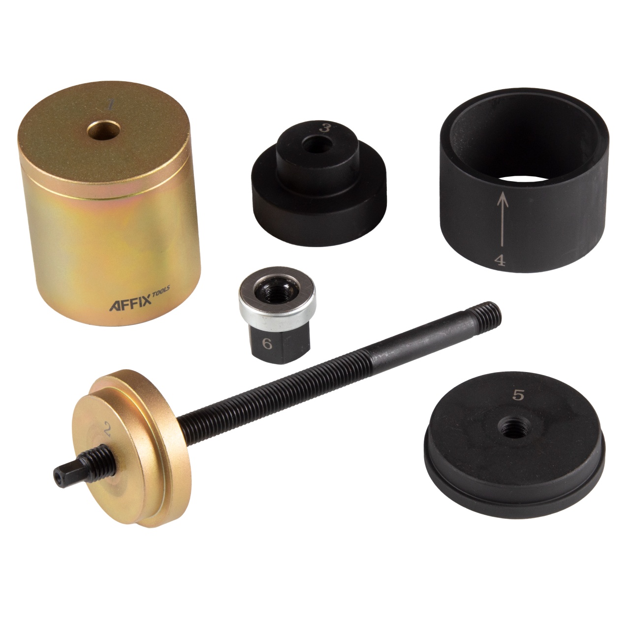 Набор инструментов для передних сайлентблоков заднего подрамника BMW, кейс, 7 предметов AFFIX AF10020007C купить по цене 8 230 ₽ в интернет магазине ТЕХСАД