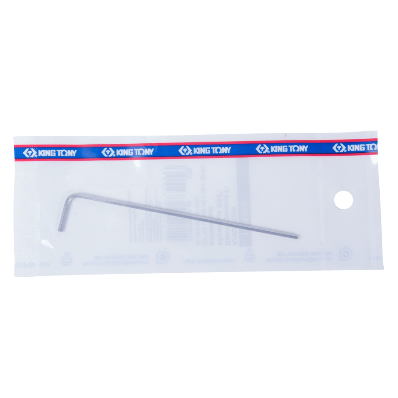 Шестигранник Г-образный 5/64'', дюймовый, 18,0 х 102,0 мм KING TONY 112525S купить по цене 120 ₽ в интернет магазине ТЕХСАД