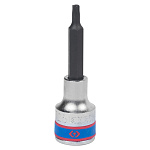 Насадка (бита) торцевая 1/2'', Torx, T25, L = 80 мм, с отверстием KING TONY 403725 купить по цене 490 ₽ в интернет магазине ТЕХСАД
