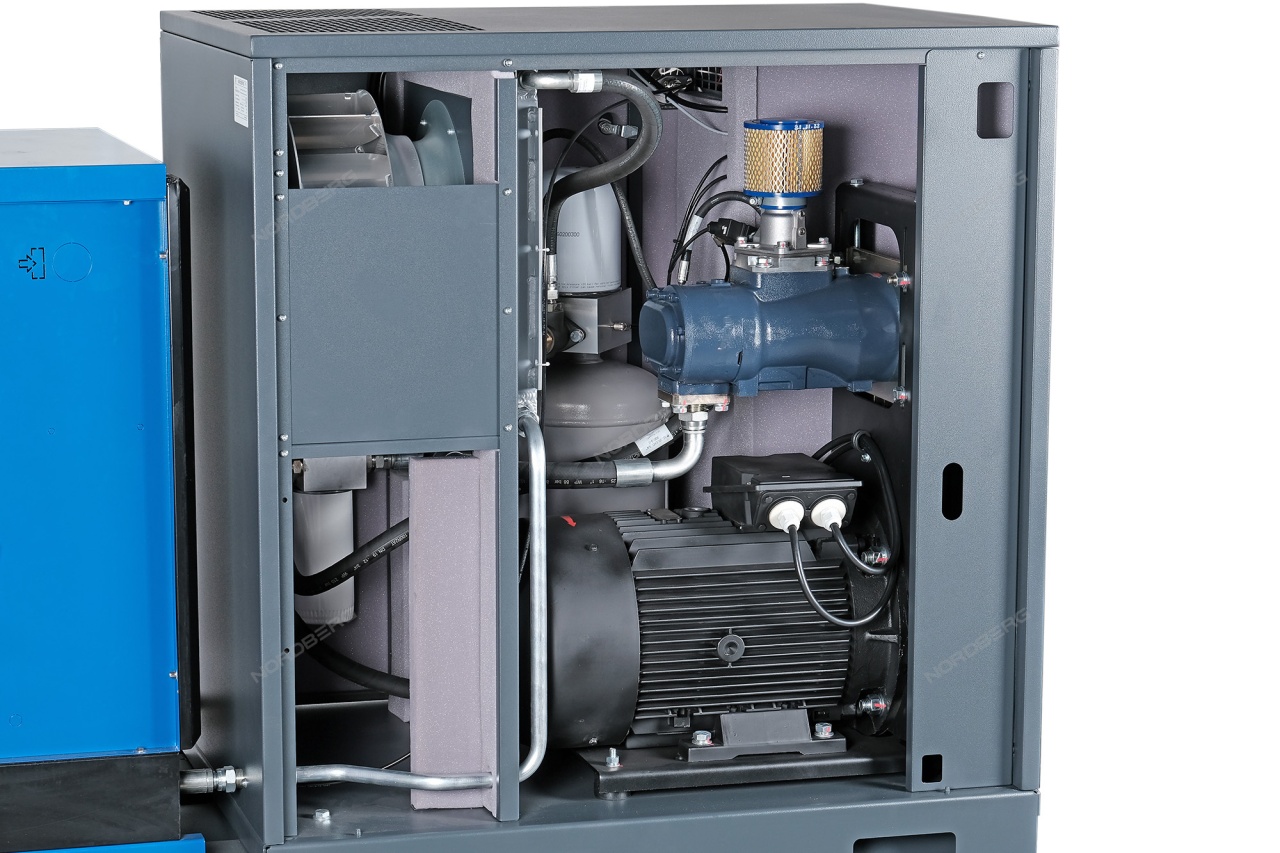 Компрессор винтовой NORDBERG NCS500/2100-10D купить по цене 708 225 ₽ в интернет магазине ТЕХСАД