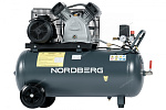 Компрессор поршневой, ременной NORDBERG NCP100/500 купить по цене 78 098 ₽ в интернет магазине ТЕХСАД