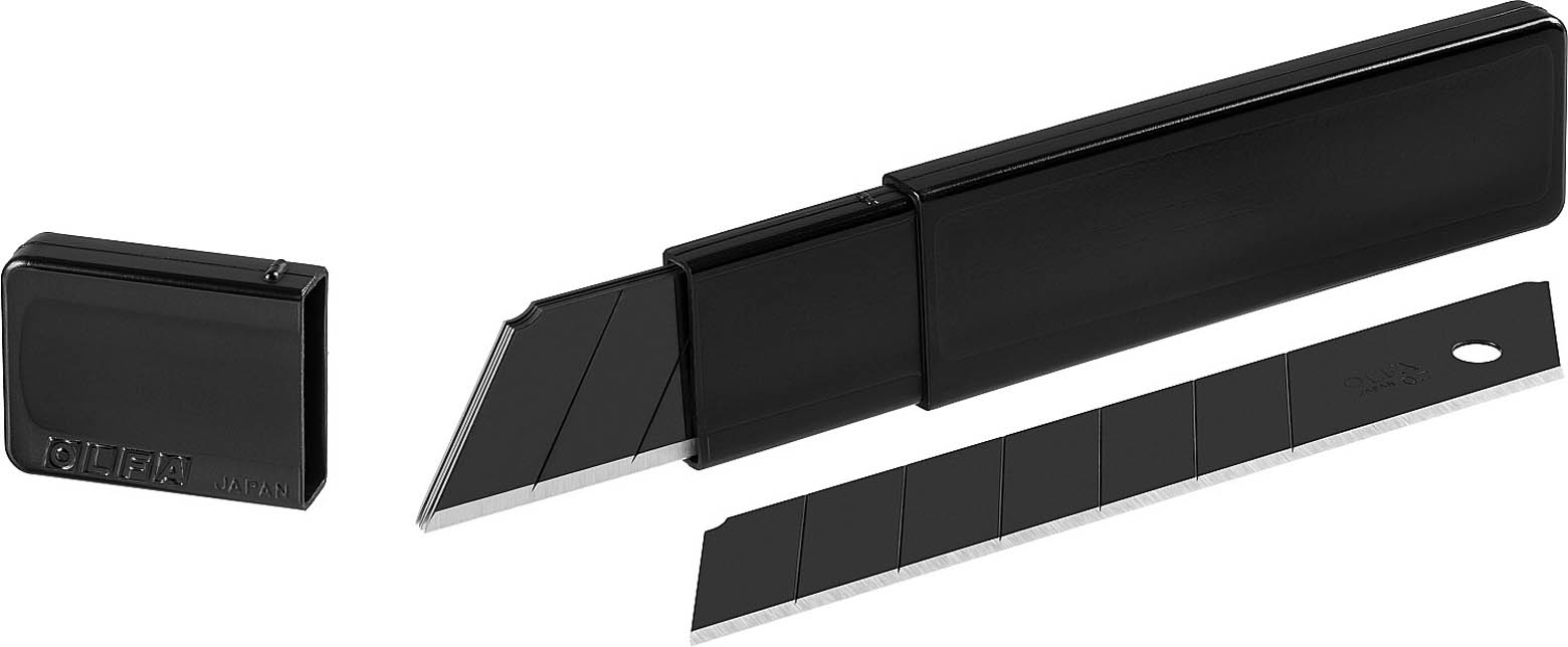 OLFA 25 мм, 5 шт., лезвия сегментированные EXCEL BLACK OL-HBB-5B купить по цене 790 ₽ в интернет магазине ТЕХСАД