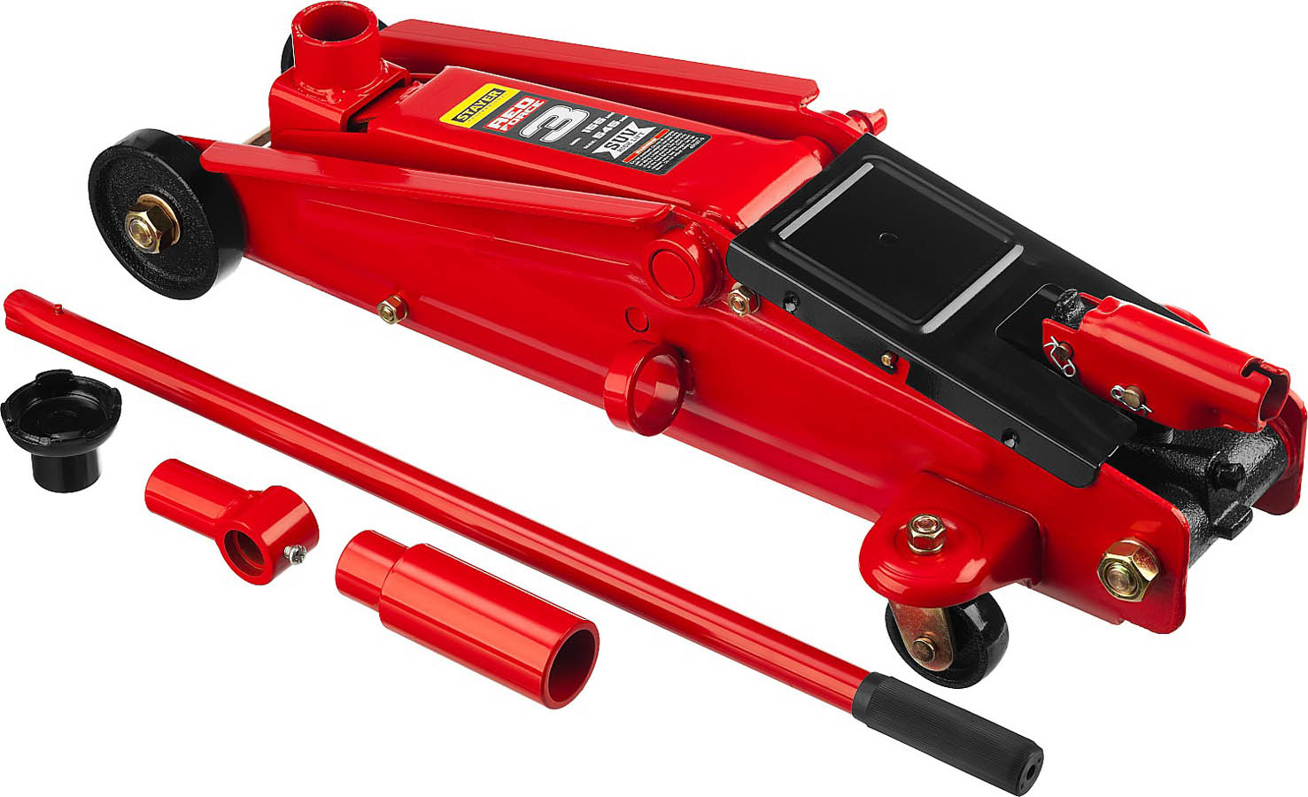 STAYER 3т, 155-545 мм, домкрат гидравлический подкатной RED FORCE 43157-3 купить по цене 11&nbsp;230 ₽ в интернет магазине ТЕХСАД