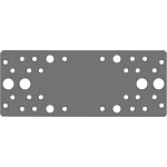 ЗУБР 200 х 80 х 2.5 мм, крепежная пластина КП-2.5 31023-200 купить по цене 119 ₽ в интернет магазине ТЕХСАД