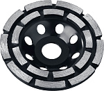 STAYER  115 мм, L- 22.2 мм, алмазная, сегментная, двухрядная, чашка 33381-115 купить по цене 650 ₽ в интернет магазине ТЕХСАД