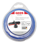 Леска триммерная GEOS круглая ''Round'', 2.0мм, 15м, в блистере купить по цене 159 ₽ в интернет магазине ТЕХСАД