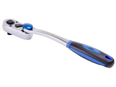 Трещотка 1/2'', 300 мм, 72 зубца, флажковая с кнопкой, поворотная муфта KING TONY 4780-12G купить по цене 4&nbsp;080 ₽ в интернет магазине ТЕХСАД