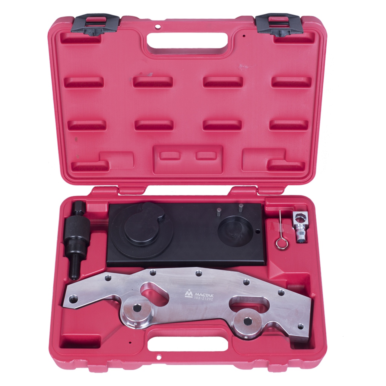 Набор фиксаторов распредвала / коленвала, BMW, кейс, 5 предметов МАСТАК 103-21202C купить по цене 15 000 ₽ в интернет магазине ТЕХСАД