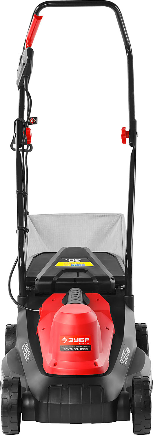 ЗУБР 1000 Вт, 330 мм, газонокосилка электрическая ЗГКЭ-33-1000 Мастер купить по цене 3 985 ₽ в интернет магазине ТЕХСАД