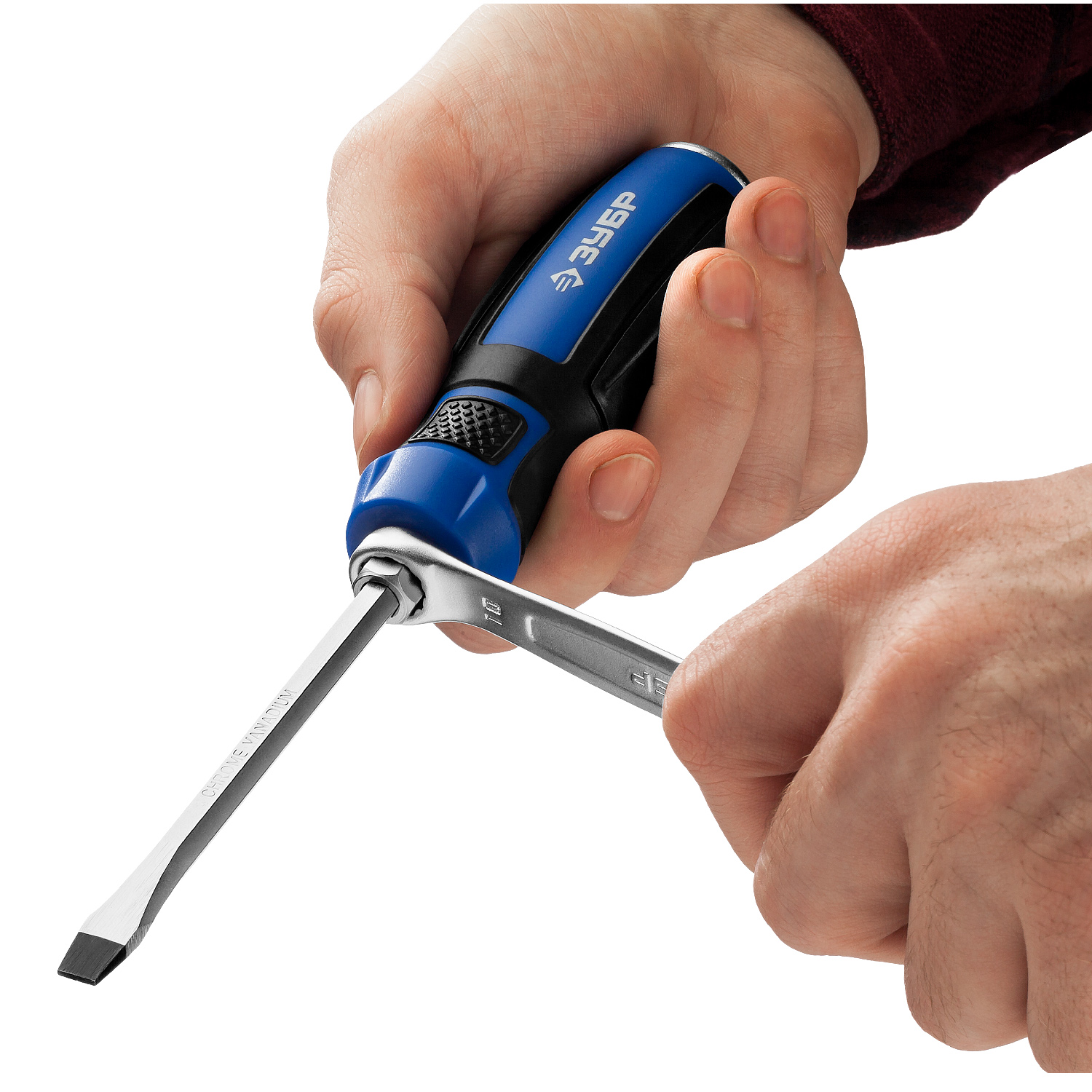 ЗУБР SL6х100 мм, отвертка ударная 25271-6 купить по цене 430 ₽ в интернет магазине ТЕХСАД