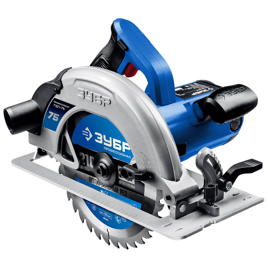 ЗУБР 2000 Вт, 210 мм, пила дисковая ПДП-75 Профессионал купить по цене 11&nbsp;530 ₽ в интернет магазине ТЕХСАД