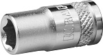 KRAFTOOL 1/4'', 6 мм, Cr-V сталь, хромированная, торцовая головка 27815-06_z01 купить по цене 154 ₽ в интернет магазине ТЕХСАД