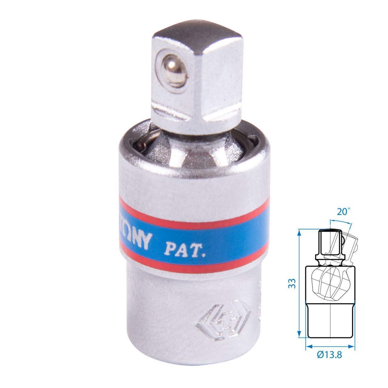 Кардан 1/4'', шаровый KING TONY 2793 купить по цене 380 ₽ в интернет магазине ТЕХСАД