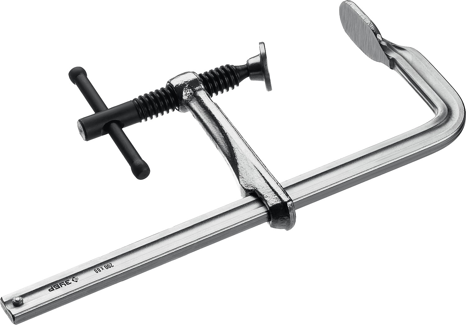 ЗУБР F 200х80 мм, струбцина 32157-080-200 купить по цене 1 180 ₽ в интернет магазине ТЕХСАД