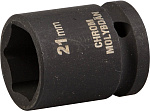 KRAFTOOL 1/2'', 21 мм, CrMo сталь, фосфатированная, торцовая головка INDUSTRIE QUALITAT 27940-21_z01 купить по цене 325 ₽ в интернет магазине ТЕХСАД