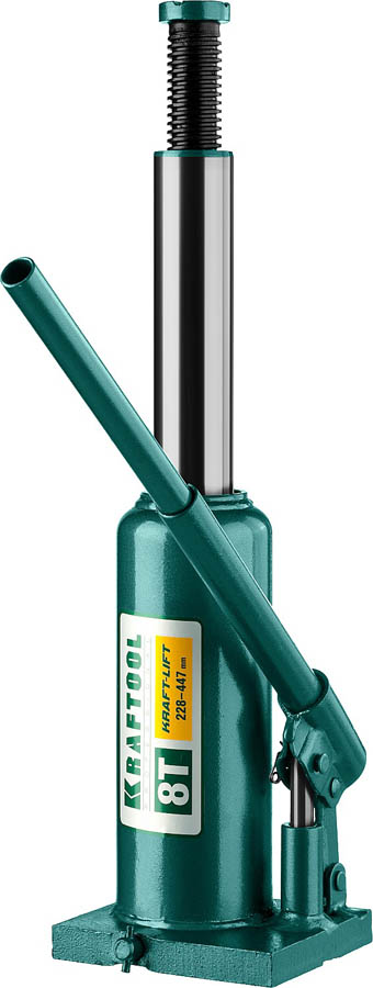 KRAFTOOL 8 т, 228-447 мм, домкрат гидравлический бутылочный сварной Kraft-Lift 43462-8_z01 купить по цене 3 220 ₽ в интернет магазине ТЕХСАД