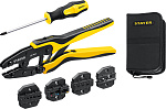 STAYER 4 матрицы, набор пресс-клещи SP-4M 45445 в сумке чехле Professional купить по цене 3 490 ₽ в интернет магазине ТЕХСАД