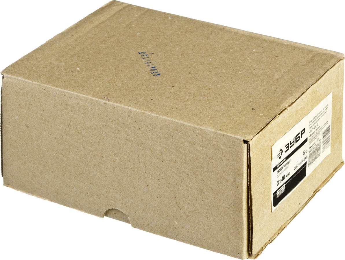 ЗУБР 40 х 3 мм, 5 кг, гвозди толевые 305210-30-040 Мастер купить по цене 1 340 ₽ в интернет магазине ТЕХСАД