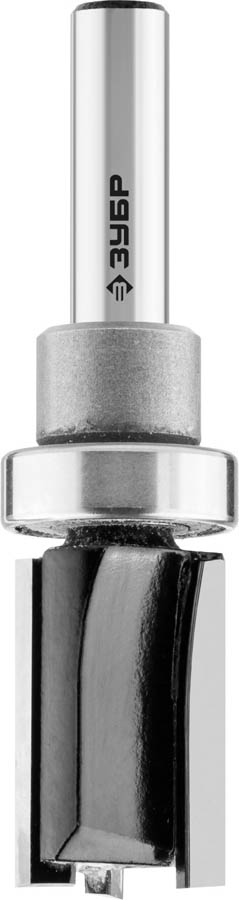 ЗУБР 19 x 26 мм, хвостовик 8 мм, фреза пазовая прямая с верхним подшипником 28781-19-26 Профессионал купить по цене 1 570 ₽ в интернет магазине ТЕХСАД