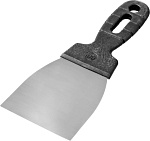 ЗУБР 80 мм, нержавеющая полотно, пластмассовая рукоятка, шпатель 10077-08 купить по цене 55 ₽ в интернет магазине ТЕХСАД