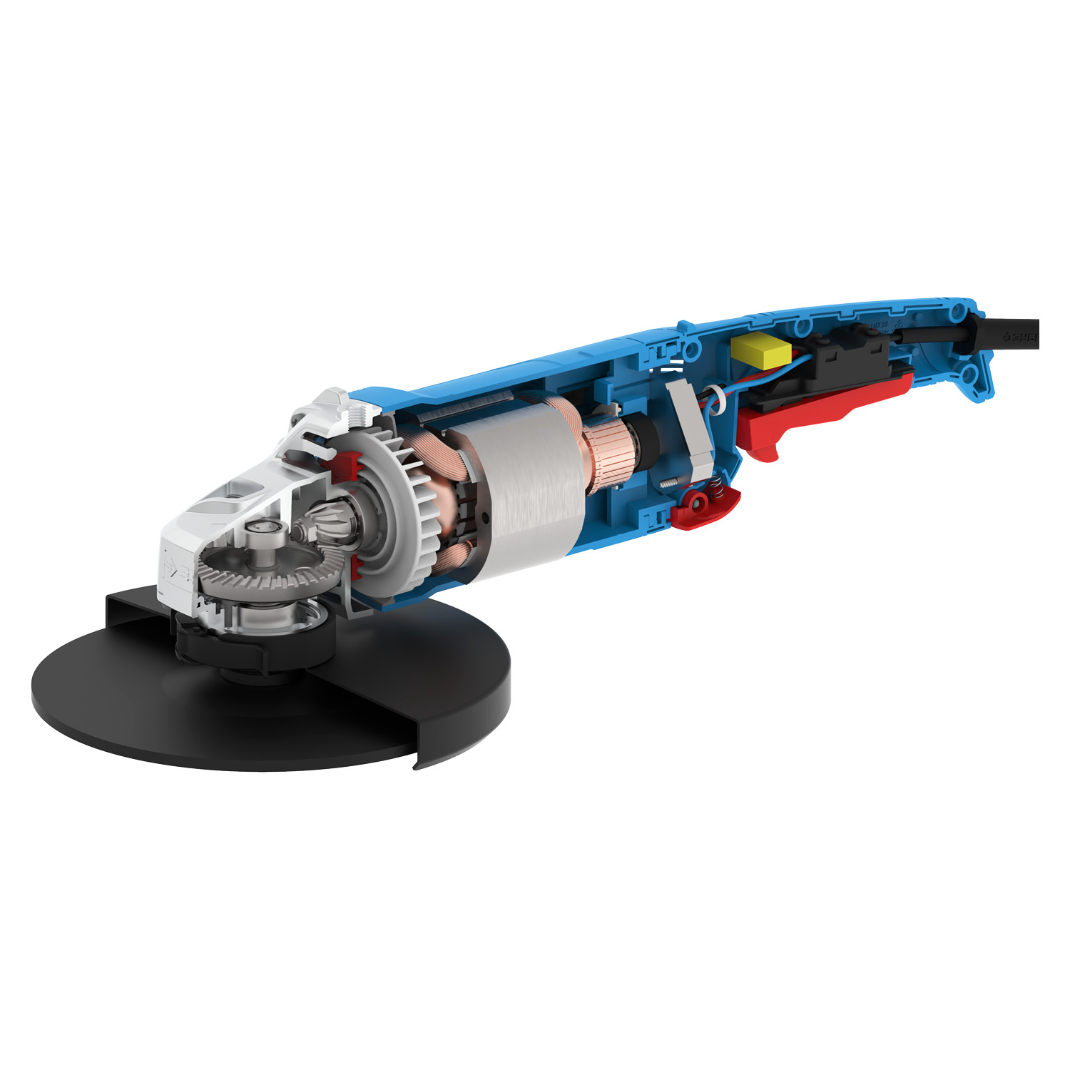 ЗУБР 2200 Вт, 230 мм, углошлифовальная машина (болгарка) УШМ-П230-2200 П Профессионал купить по цене 12&nbsp;030 ₽ в интернет магазине ТЕХСАД