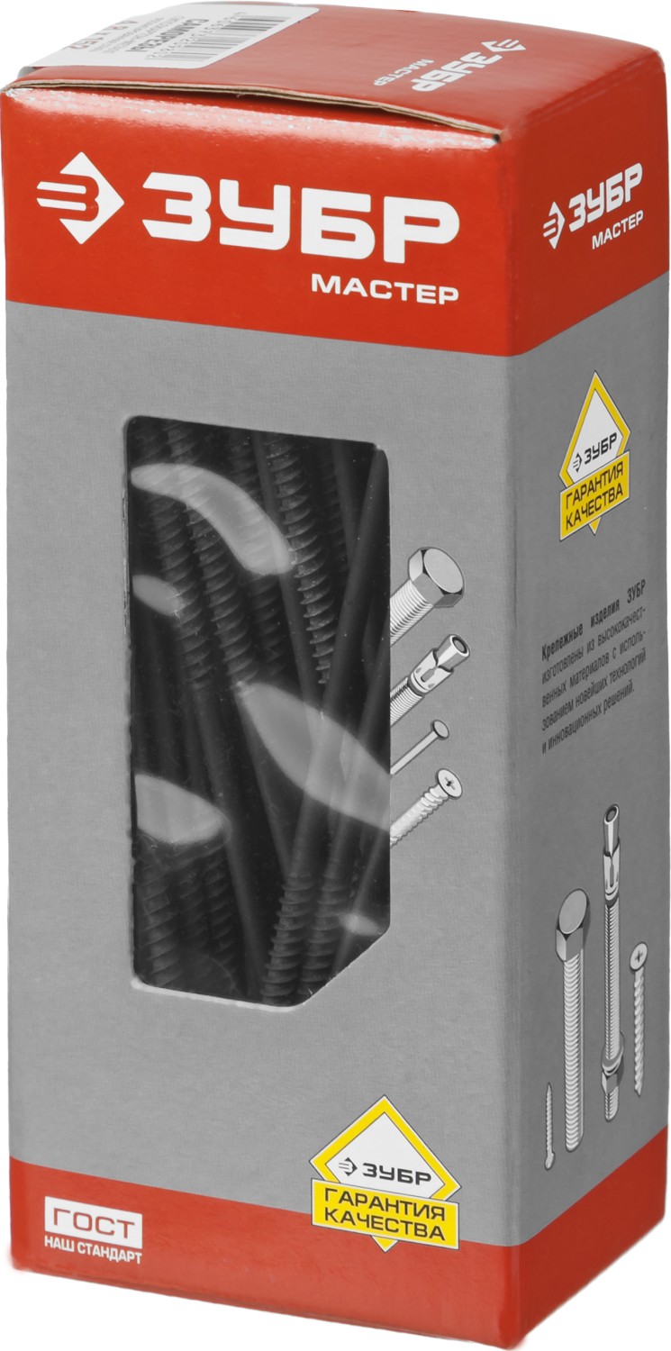 ЗУБР 152 х 4.8 мм, 100 шт., СГМ саморезы гипсокартон-металл 300011-48-152 Профессионал купить по цене 380 ₽ в интернет магазине ТЕХСАД