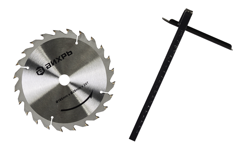 Дисковая (циркулярная) пила ВИХРЬ ДП-210/2000 купить по цене 9&nbsp;390 ₽ в интернет магазине ТЕХСАД