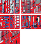 Набор инструментов ''ЛИДЕР'' для тележки, 14 ложементов, 270 предметов МАСТАК 5-00270 купить по цене 149 700 ₽ в интернет магазине ТЕХСАД