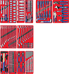 Набор инструментов ''МАСТЕР'' для тележки, 11 ложементов, 205 предметов МАСТАК 5-00205 купить по цене 118 300 ₽ в интернет магазине ТЕХСАД