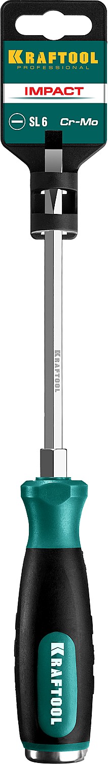 KRAFTOOL SL6х125 мм, отвертка ударная Impact 250033-6 купить по цене 660 ₽ в интернет магазине ТЕХСАД