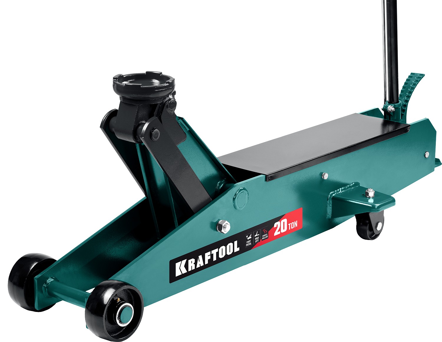 KRAFTOOL 20 т, 220-680 мм, для тяжелой техники, подкатной домкрат HIGH-LIFT 43455-20 купить по цене 166&nbsp;350 ₽ в интернет магазине ТЕХСАД