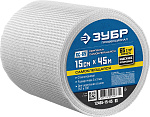 ЗУБР 15 см х 45 м, 3х3 мм, сетка самоклеящаяся стеклотканевая 12465-15-45_z01 Профессионал купить по цене 640 ₽ в интернет магазине ТЕХСАД
