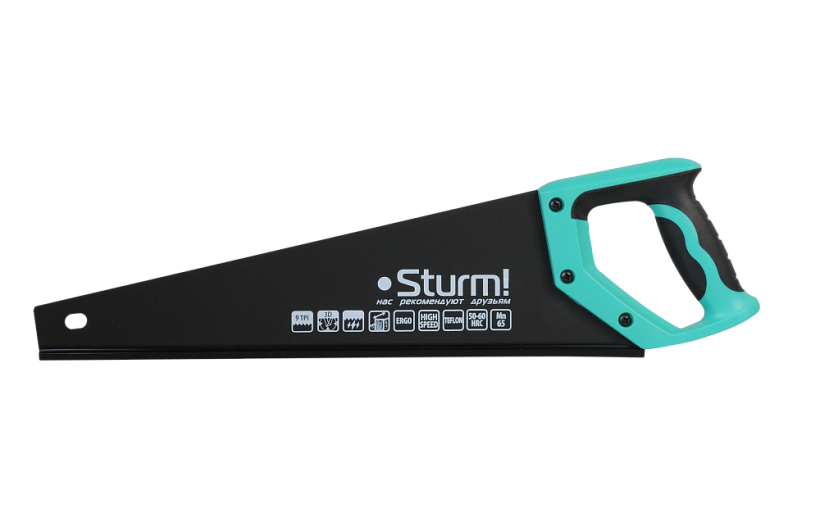 Ножовка по дереву Sturm! 1060-64-400 купить по цене 580 ₽ в интернет магазине ТЕХСАД