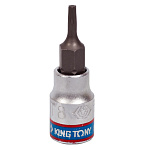 Насадка (бита) торцевая 1/4'', Torx T9, L = 37 мм KING TONY 203309 купить по цене 120 ₽ в интернет магазине ТЕХСАД