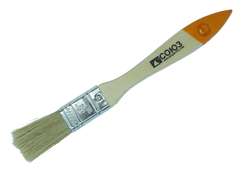 Кисть плоская ''Практик'' 3/4'' (20 мм), натуральная щетина СОЮЗ 9040-21-020С купить по цене 20 ₽ в интернет магазине ТЕХСАД