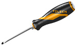 Отвертка шлицевая ''GRIPro'', Slotted 5,5 мм, 75 мм, силовая TOLSEN TT20111 купить по цене 230 ₽ в интернет магазине ТЕХСАД