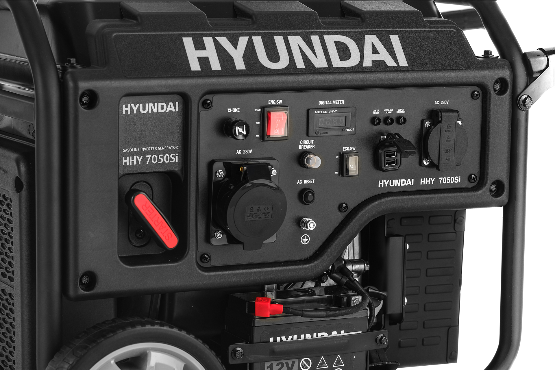 Инверторный генератор Hyundai HHY 7050Si купить по цене 92&nbsp;490 ₽ в интернет магазине ТЕХСАД