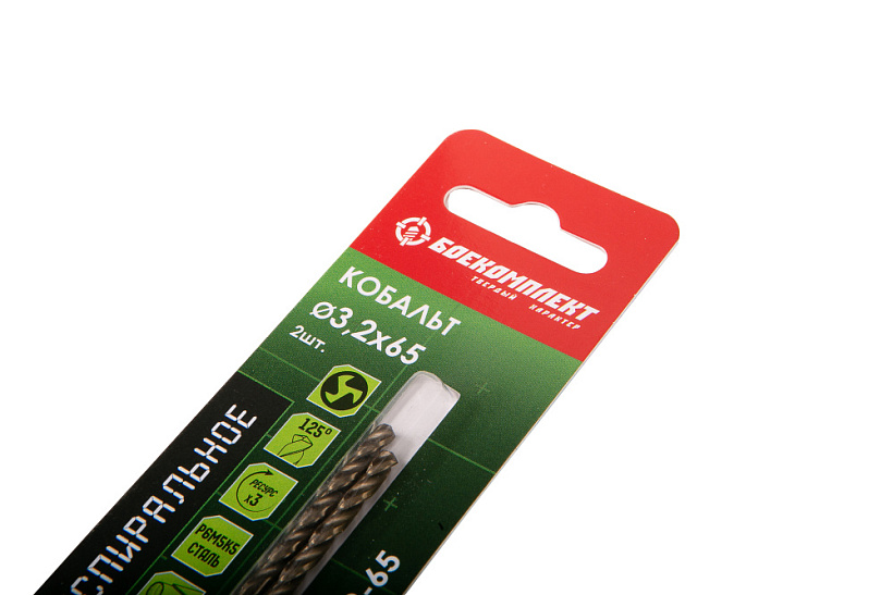 Сверло по металлу БОЕКОМПЛЕКТ B1055-M032-65 Сверло по металлу БОЕКОМПЛЕКТ B1055-M032-65 купить по цене 180 ₽ в интернет магазине ТЕХСАД