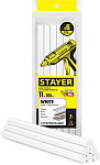 STAYER  6 шт, 11 х 200 мм, стержни клеевые для термоклеевых пистолетов 2-06821-W-S06 STAYER  6 шт, 11 х 200 мм, стержни клеевые для термоклеевых пистолетов 2-06821-W-S06 купить по цене 229 ₽ в интернет магазине ТЕХСАД