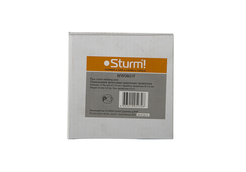 Порошковая флюсовая сварочная проволока Sturm! WW0801F купить по цене 1 320 ₽ в интернет магазине ТЕХСАД