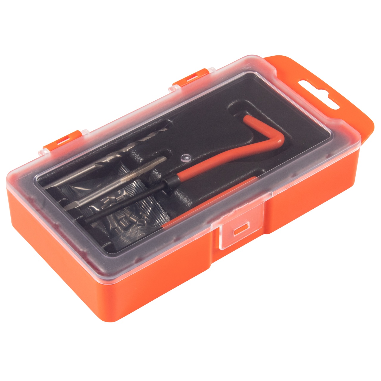 Набор для восстановления резьбы М5х0,8, 25 предметов, кейс AFFIX AF35205080C купить по цене 970 ₽ в интернет магазине ТЕХСАД