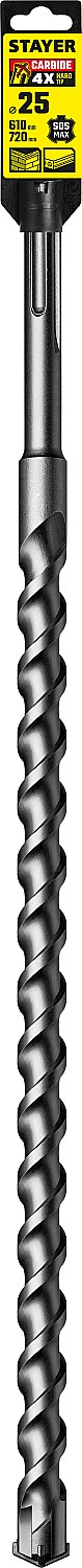 STAYER  25 х 610 мм, SDS-max, бур по бетону 29370-610-25 Professional STAYER  25 х 610 мм, SDS-max, бур по бетону 29370-610-25 Professional купить по цене 1 920 ₽ в интернет магазине ТЕХСАД