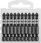 KRAFTOOL 50 мм, 10  шт., PZ2, профессиональные ударные биты Impact Pro 26193-2-50-S10 купить по цене 1 050 ₽ в интернет магазине ТЕХСАД