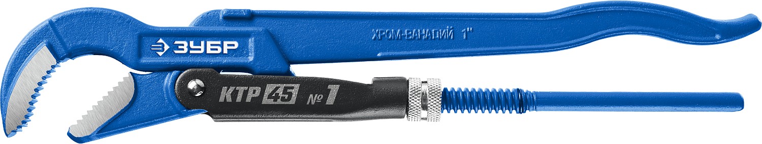 ЗУБР №1, изогнутые губки, ключ трубный КТР-45 27337-1_z02 Профессионал ЗУБР №1, изогнутые губки, ключ трубный КТР-45 27337-1_z02 Профессионал купить по цене 1 340 ₽ в интернет магазине ТЕХСАД