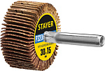 STAYER P320, 30х15 мм, круг шлифовальный лепестковый на шпильке 36606-320 купить по цене 97 ₽ в интернет магазине ТЕХСАД